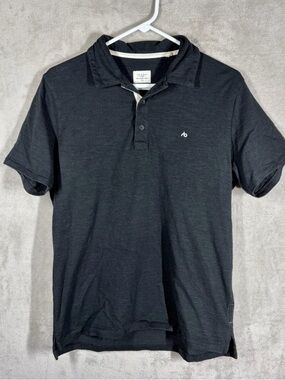 rag & bone Black Men’s Polo Shirt